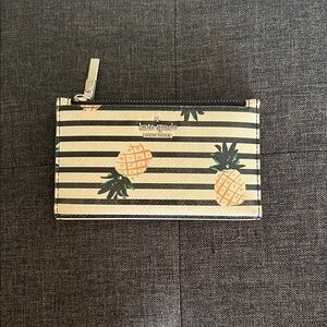 Kate Spade Pineapple Stripe Wallet